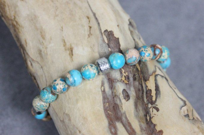 bracelet turquoise pour homme